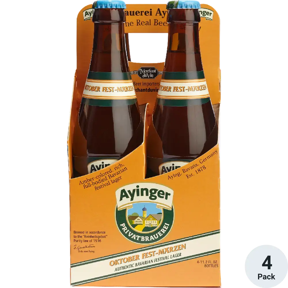 Ayinger Oktober Fest Marzen - 5.8 % - 6/4 BTL 11.2oz
