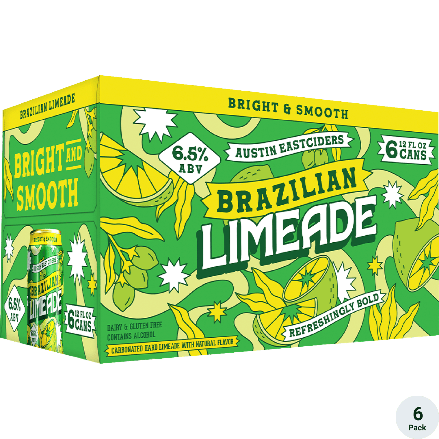 Austin Eastciders Brazilian Limeade 6pk Cans 12 FZ