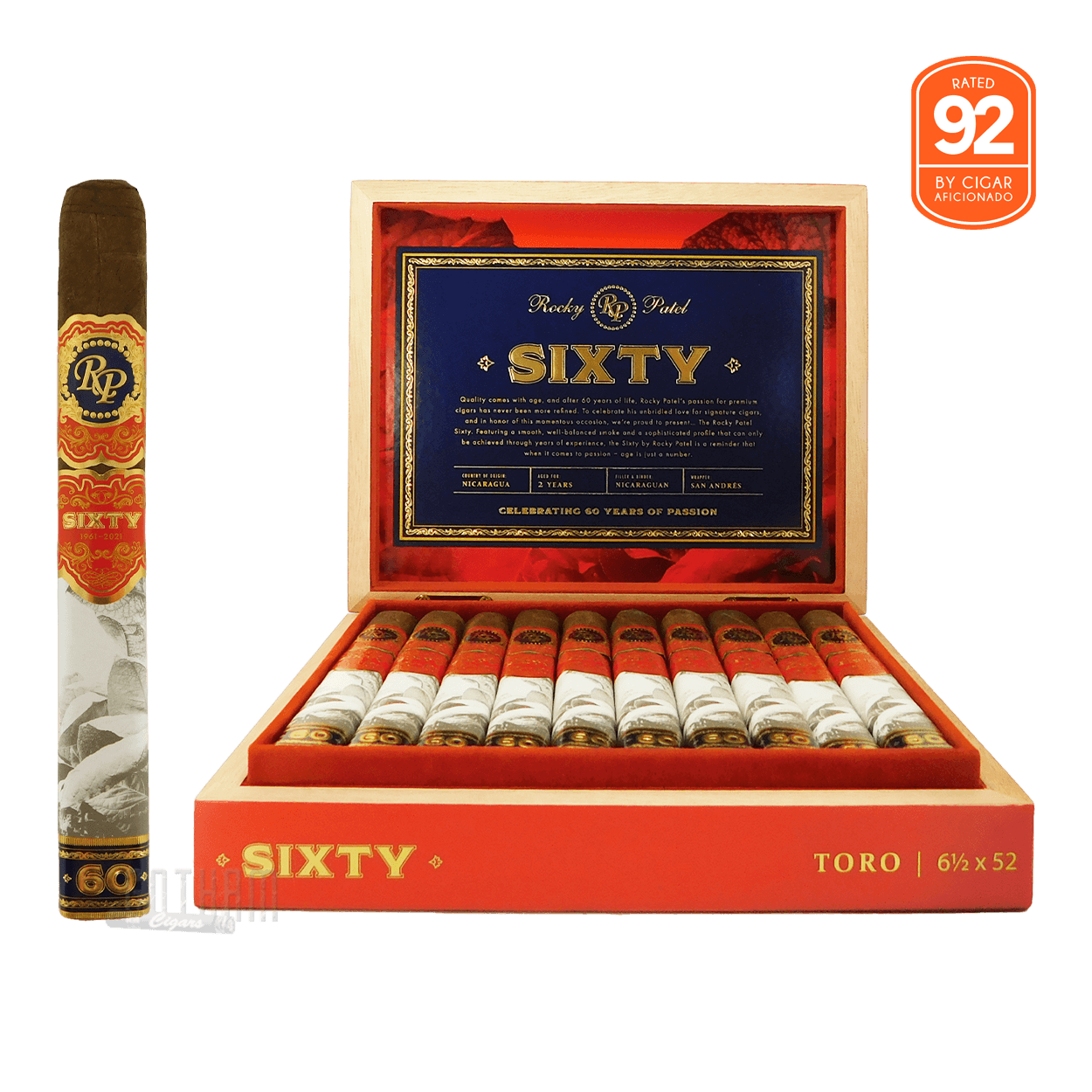Rocky Patel Sixty 2021 Toro