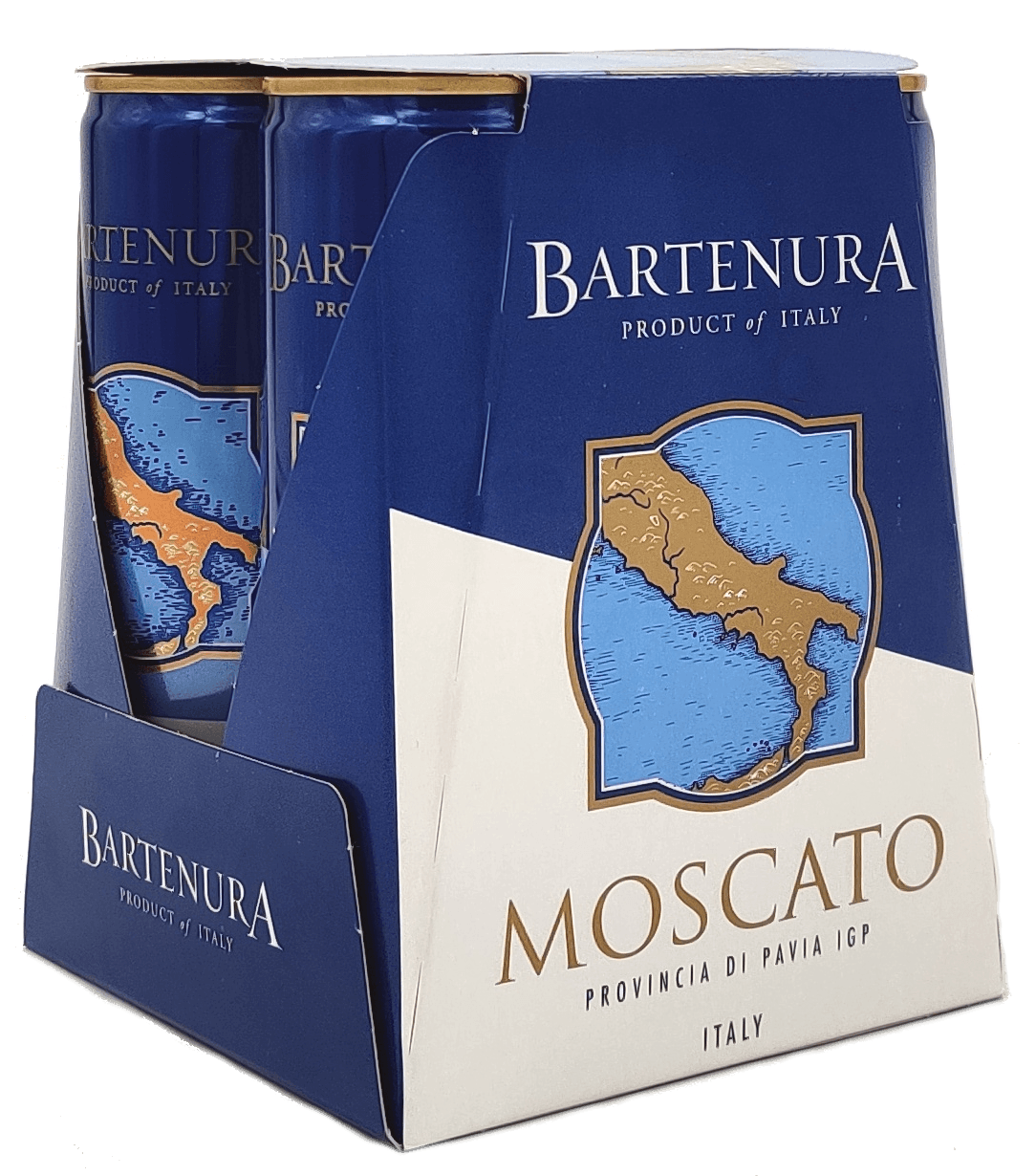 BARTENURA MOSCATO D'ASTI 4PK CANS 250ML