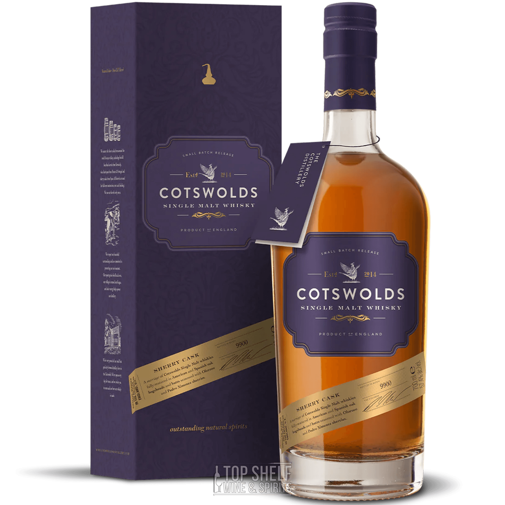 Cotswold Single Malt Sherrry Cask 700ml