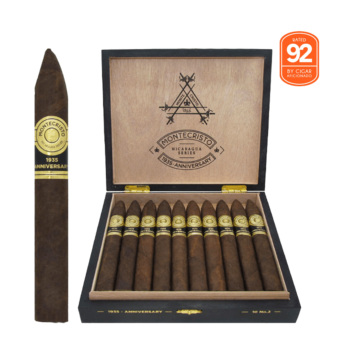 Montecristo 1935 Anniversary Nicaragua No2