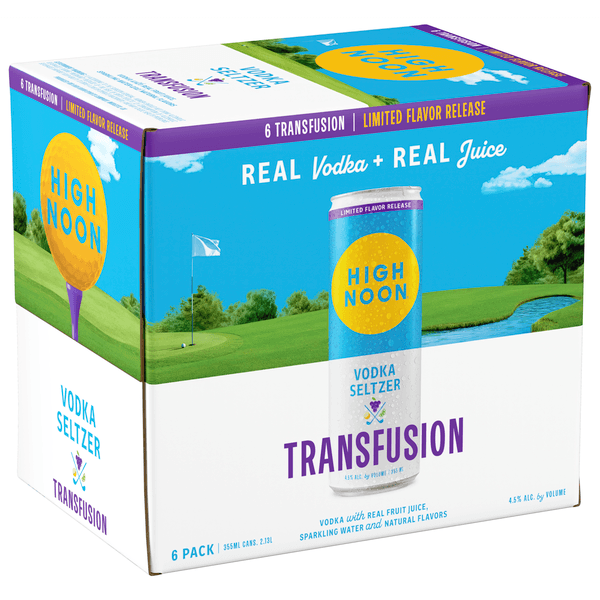 HIGH NOON VODKA TRANSFUSION 6PK