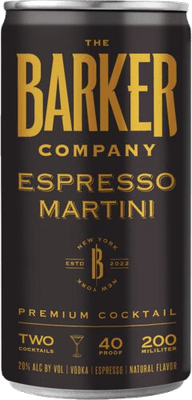 The Barker Co. Espresso Martini 200ml 4pk