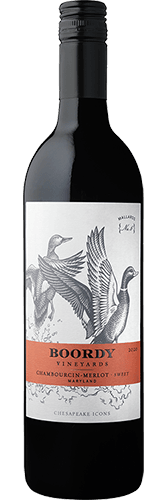 BOORDY VINEYARDS CHAMBERCIN/MERLOT 750ML