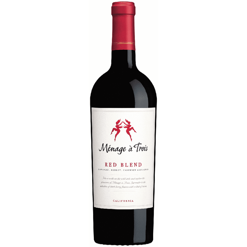 MENAGE A TROIS-RED WINE 750ML