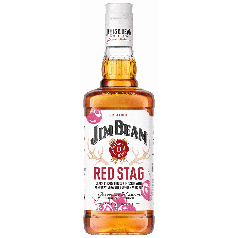 JIM BEAM-RED STAG 750ML