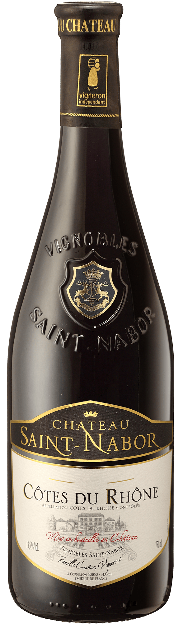 Cht St Nabor Cotes du Rhone Red 750ml