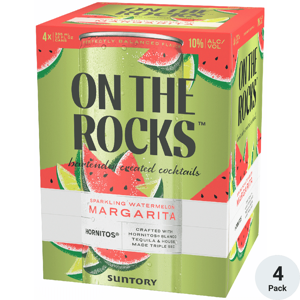 OTR SPARKLING WATERMELON MARGARTIA 4PK