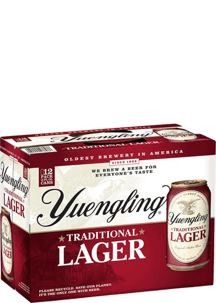YUENGLING-TRADITIONAL LAGER 12P 12OZ