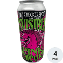 Checkerspot Invisible Pink Unicorn