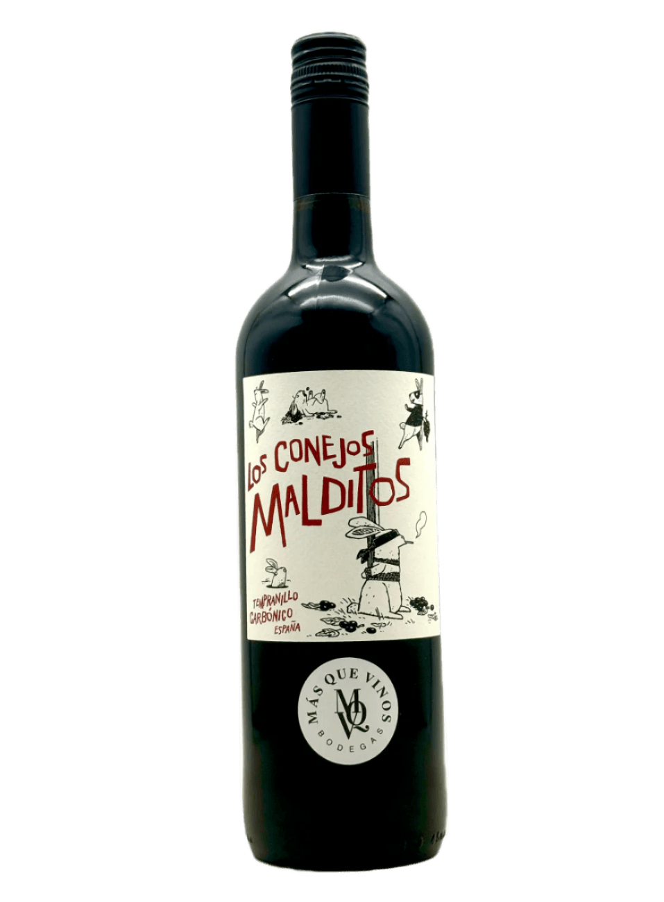 Los Conejos Malditos Tempranillo Carbonico 750 ml
