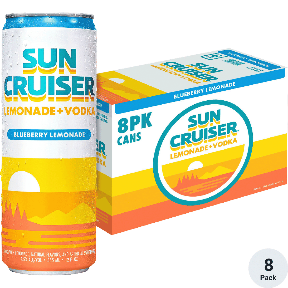Sun Cruiser Blueberry Lemonade 8pk