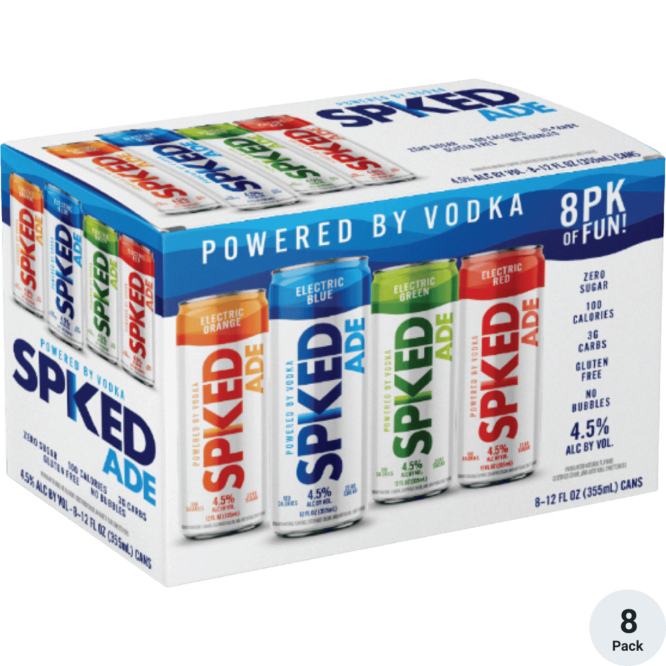 SPIKEDADE VARIETY 12PACK CAN 12 OZ