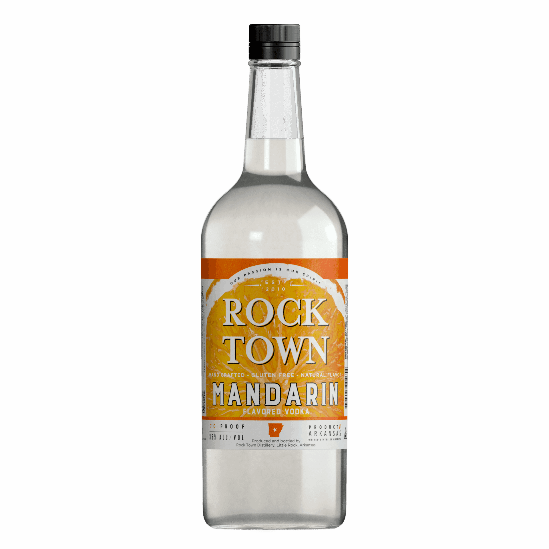 Rock Town Mandarin Vodka 1L