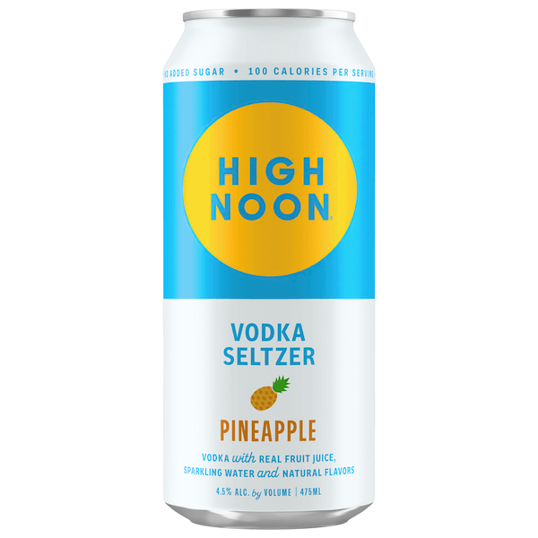 HIGH NOON VODKA PINEAPPLE 16OZ