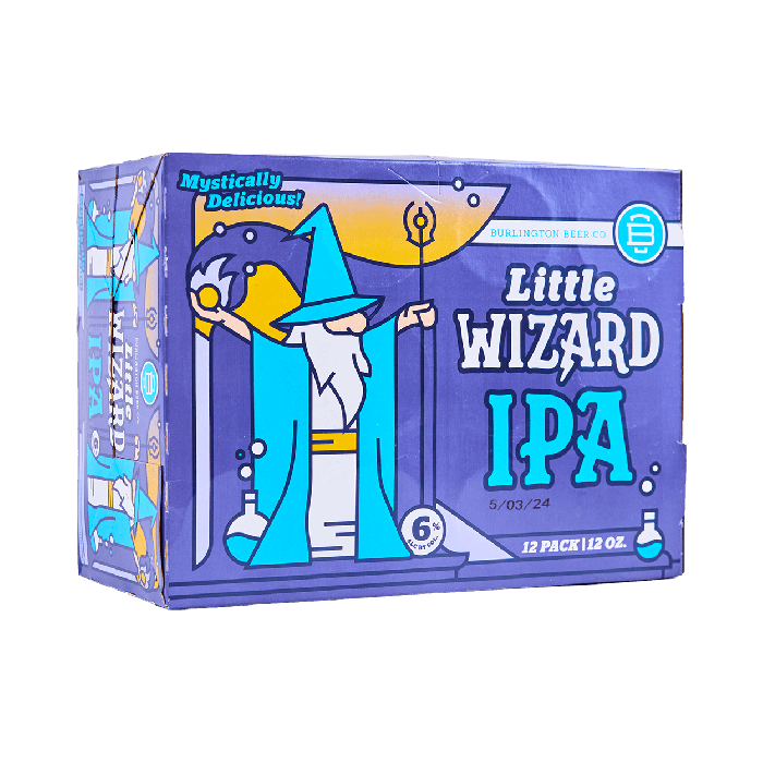 Burlington Beer Company Little Wizard IPA 12pk Cans 12 FZ
