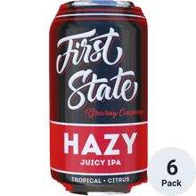 First State Hazy Juicy IPA 6pk Cans