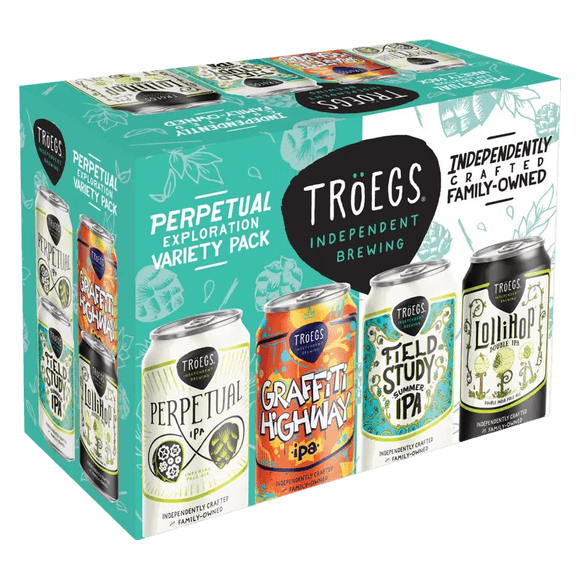 Troegs Perpetual Exploration 12pk Can Variety