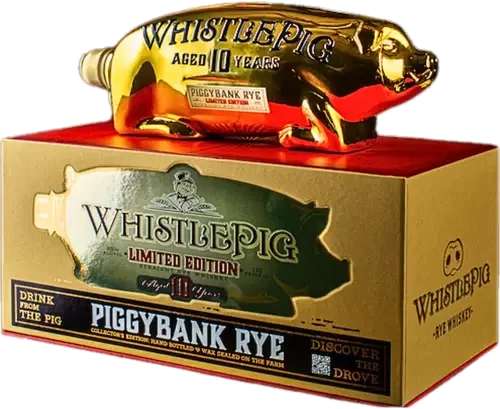 Whistlepig Piggybank Rye 10yr 1L