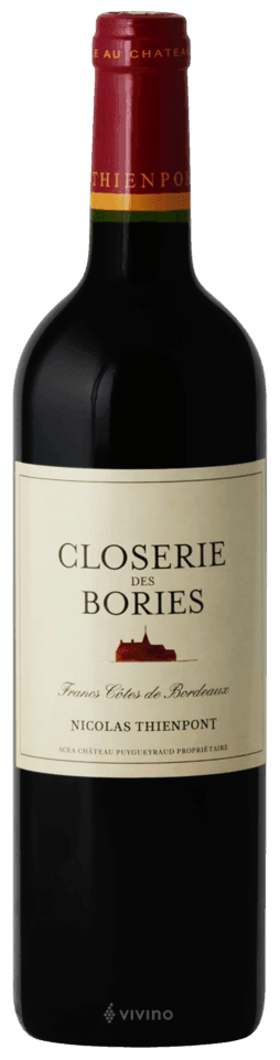 Closerie de Bories Cotes de Bordeaux