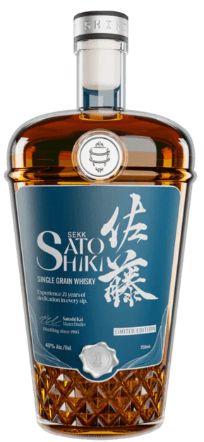 Sekk Sato Shiki 21yr Single Grain 750ml