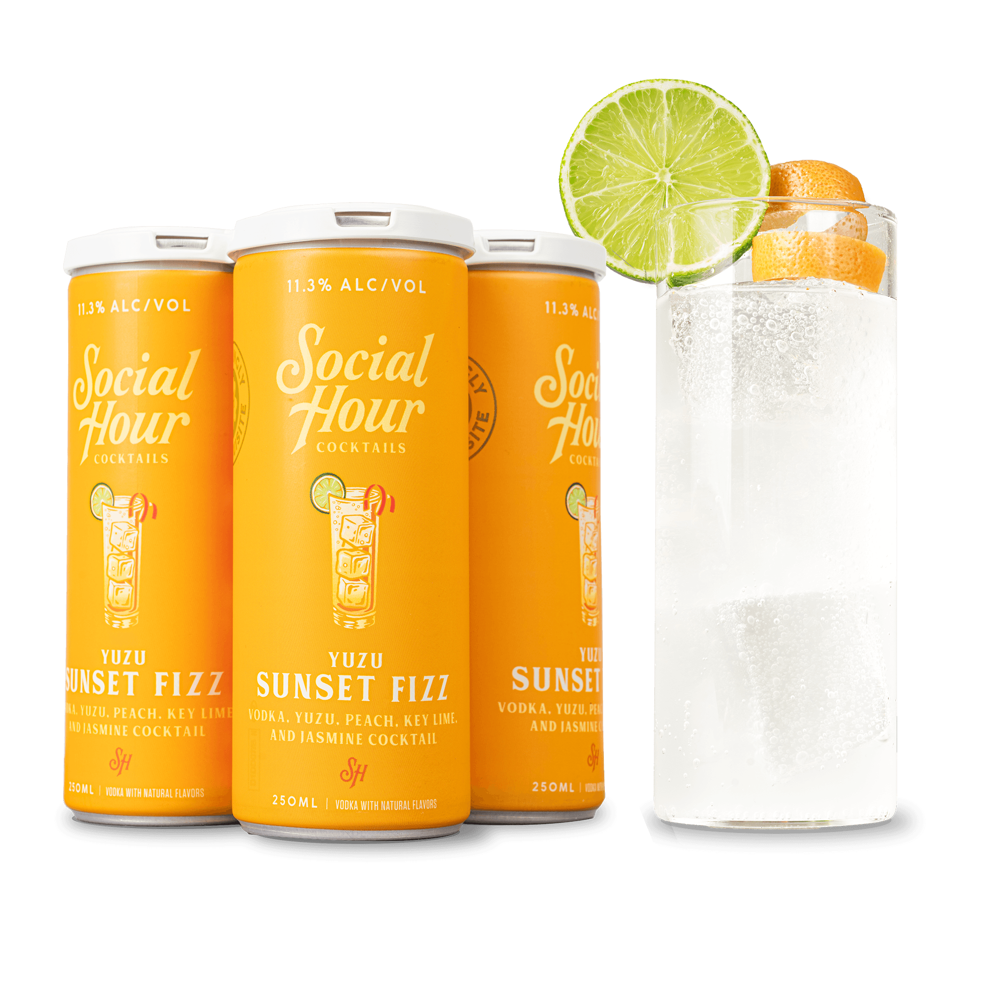 Social Hour Yuzu Fizz