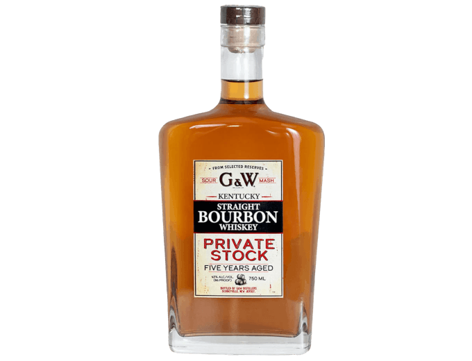 G&W Private Stock 5 year Bourbon