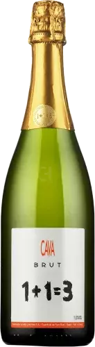 1+1=3, Bodegas Cava Brut 750ml