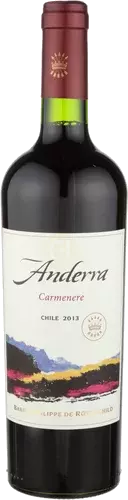 ANDERRA CARMENERE-CARMENERE 750ML