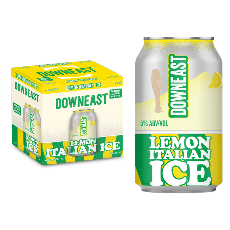 Downeast Cider House Lemon Ice Extra Hard Beverage SGL Can 19.2 FZ