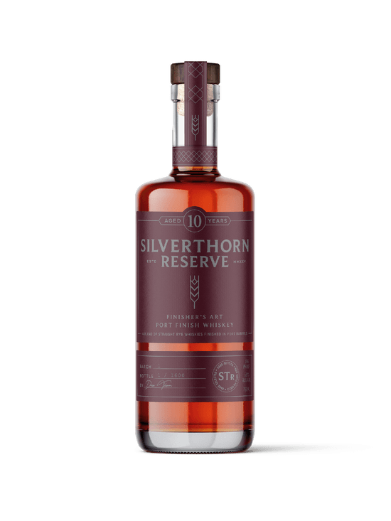 Silverthorn Reserve 10yr Port Finished Rye Whiskey 750ml